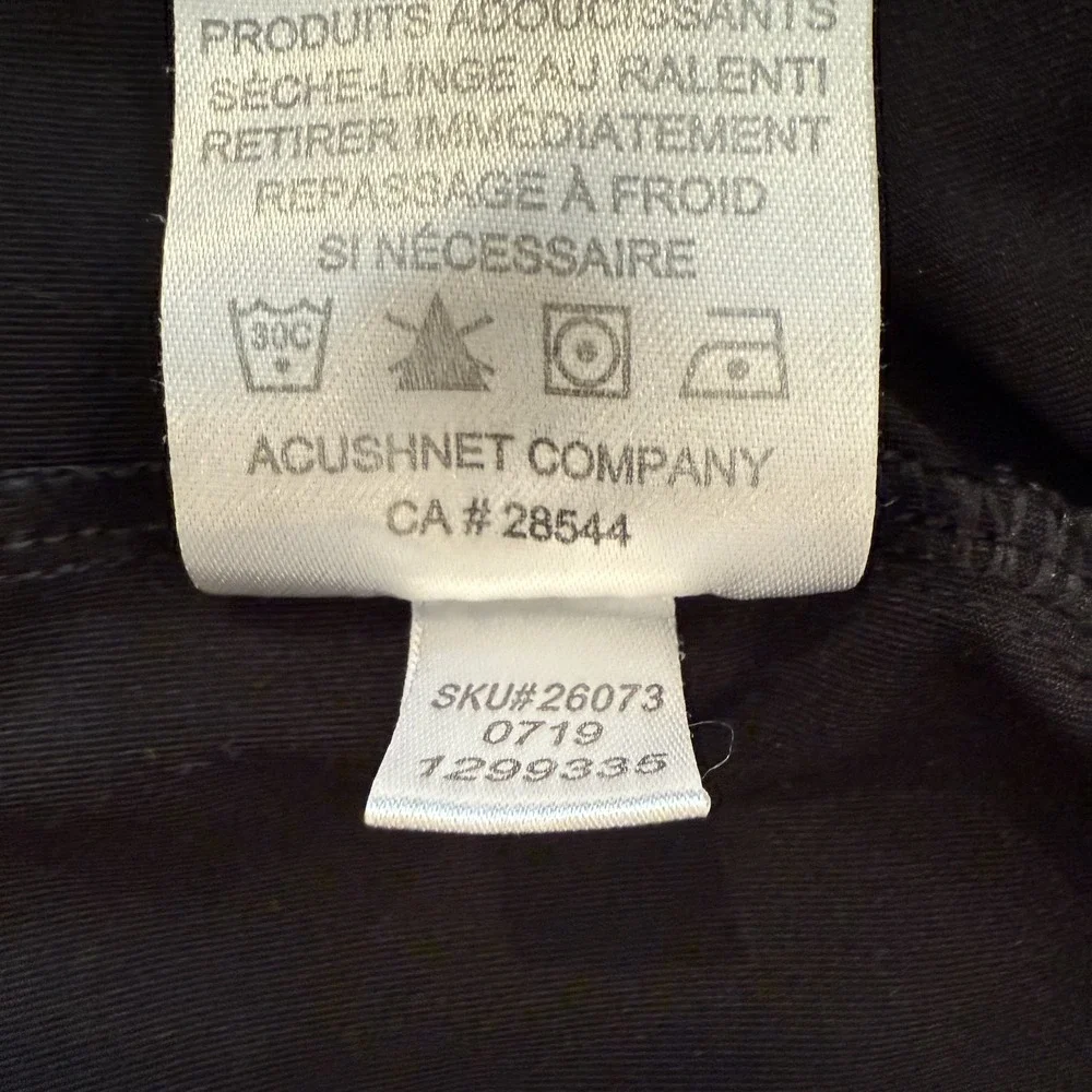 FootJoy Mens Large Polo Shirt Short Sleeve Grey‎